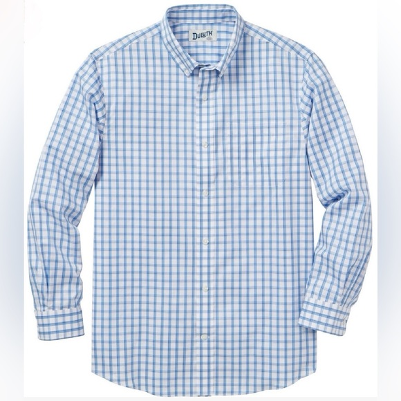 Duluth Trading Co Other - Duluth Trading Co Men's Wrinklefighter Slim Fit Long Sleeve Shirt Size 2XL TALL
